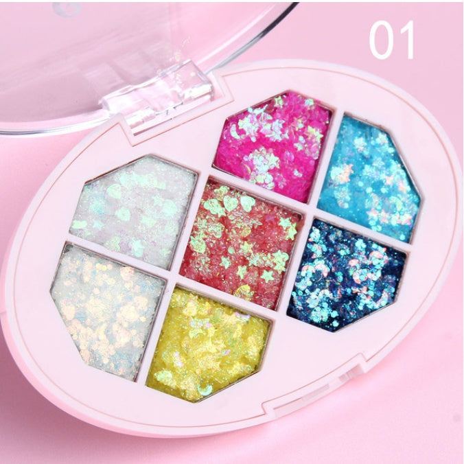 Face Jewels Eyeshadow Shimmer Pigment - Festival Glitter Gel eyeshadow