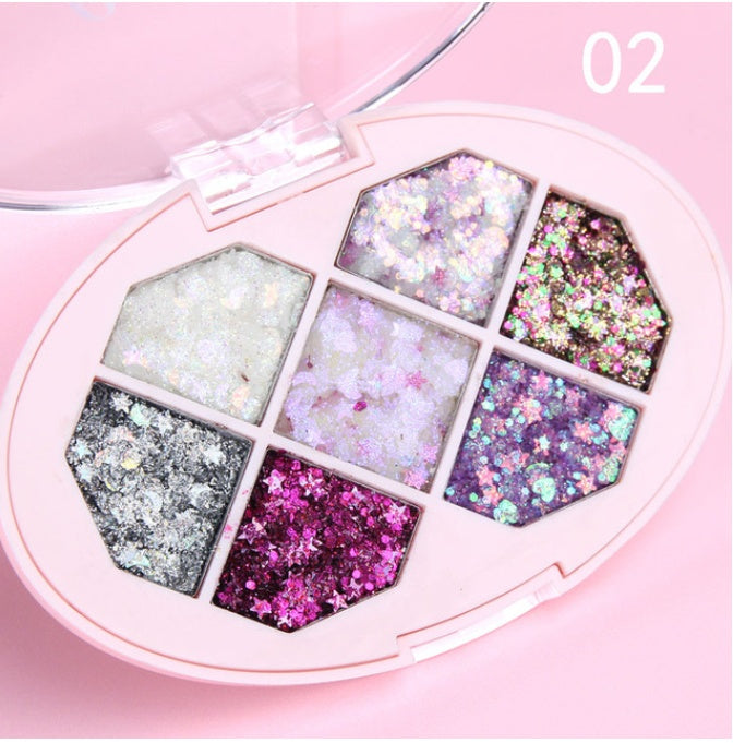 Face Jewels Eyeshadow Shimmer Pigment - Festival Glitter Gel eyeshadow