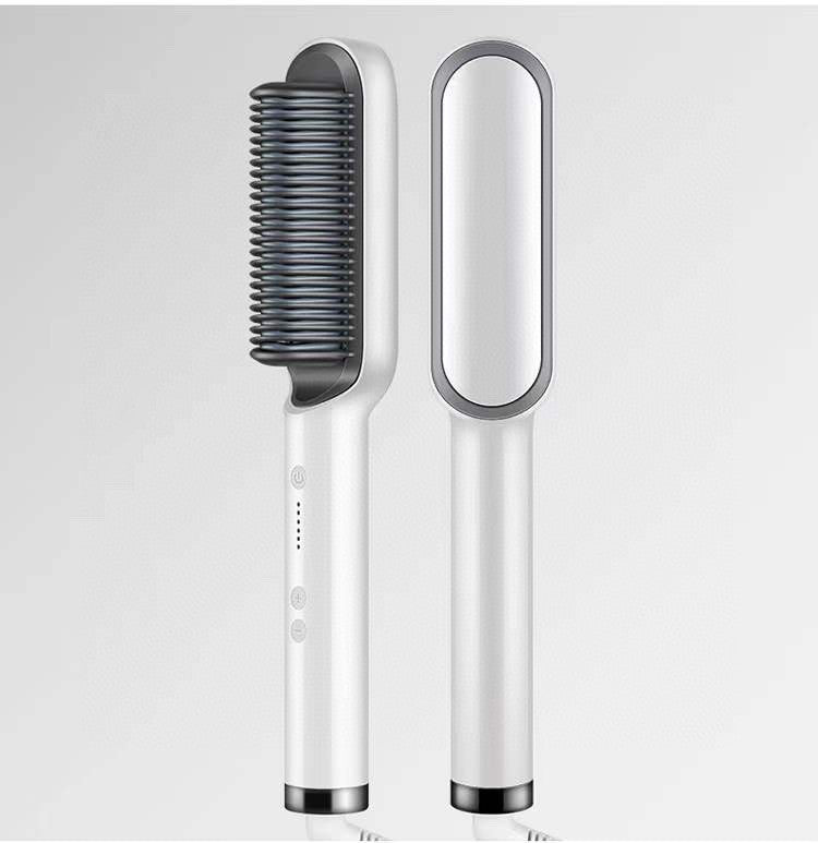 reduce hair pulling New 2 In 1 Hair - Dual-purpose Electric Hair Brush