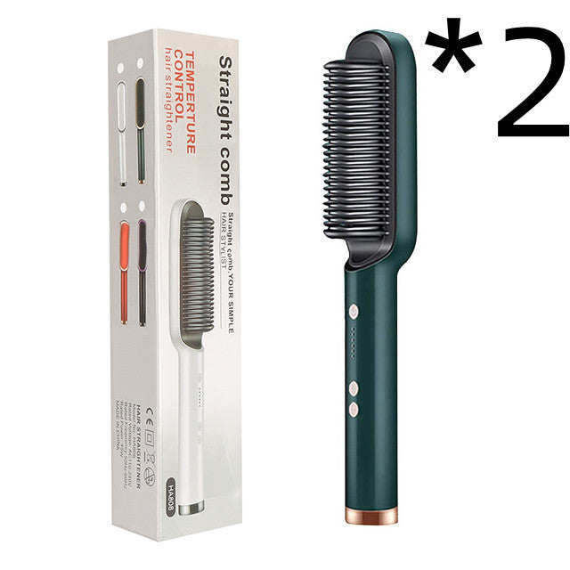 reduce hair pulling New 2 In 1 Hair - Dual-purpose Electric Hair Brush