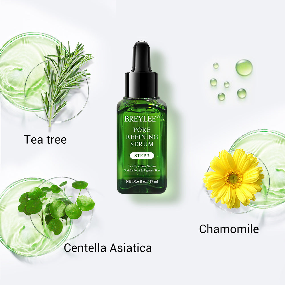 Tea tree pore shrinking serum for Oil-Control & Unisex Use