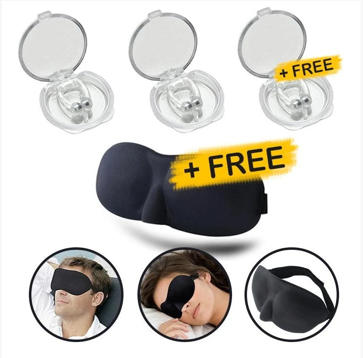 Silicone Magnetic Anti Snore Stop Snoring Nose Clip Sleeping Aid