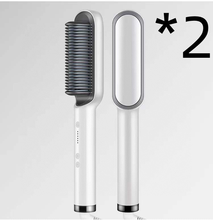 reduce hair pulling New 2 In 1 Hair - Dual-purpose Electric Hair Brush