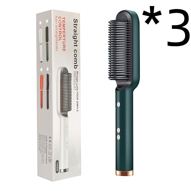 reduce hair pulling New 2 In 1 Hair - Dual-purpose Electric Hair Brush