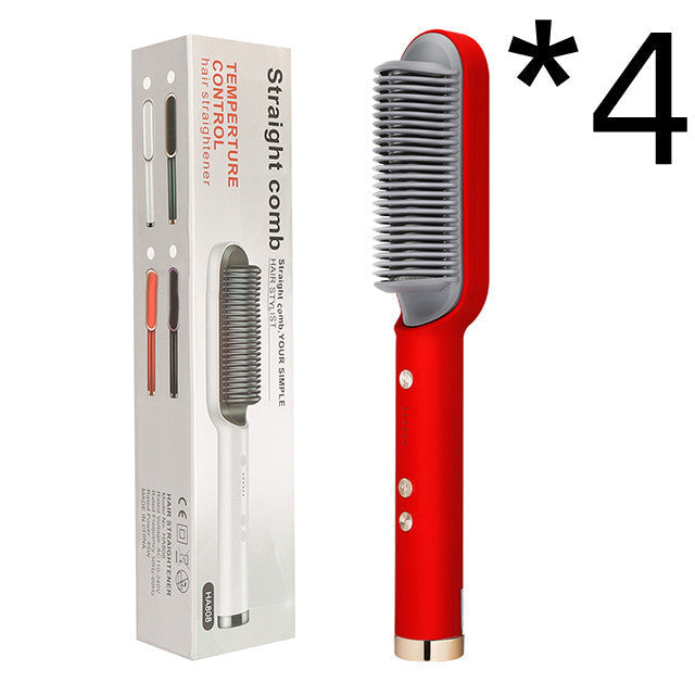 reduce hair pulling New 2 In 1 Hair - Dual-purpose Electric Hair Brush