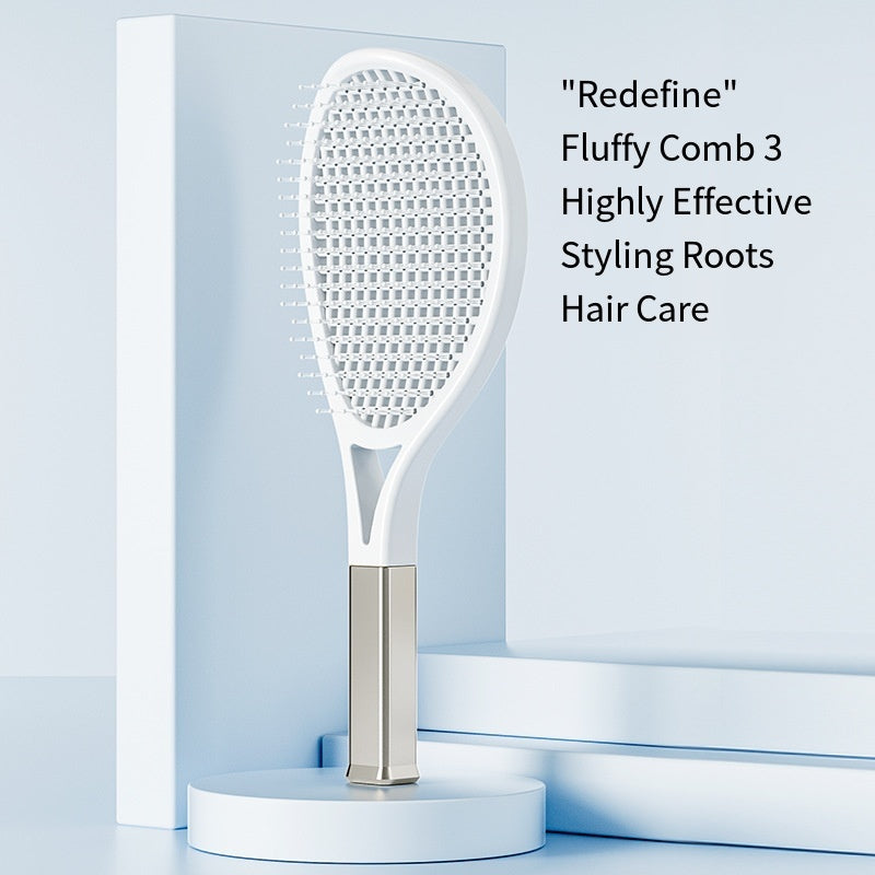 Hair Comb Tennis Racket Fluffy Combs High Skull Top Hair Artifact Airbag Cushion Massage