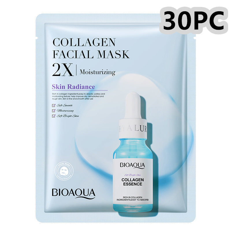 Collagen Face Mask Moisturizing Firming Face Sheet Mask