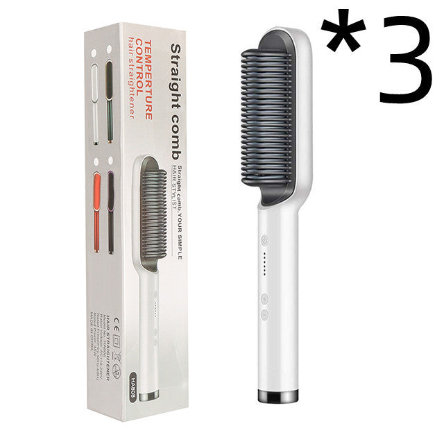 reduce hair pulling New 2 In 1 Hair - Dual-purpose Electric Hair Brush