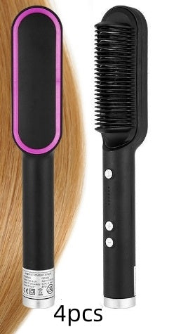 reduce hair pulling New 2 In 1 Hair - Dual-purpose Electric Hair Brush