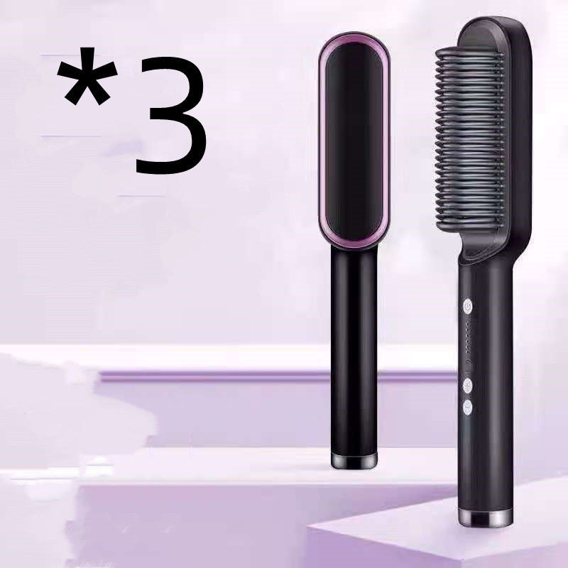 reduce hair pulling New 2 In 1 Hair - Dual-purpose Electric Hair Brush