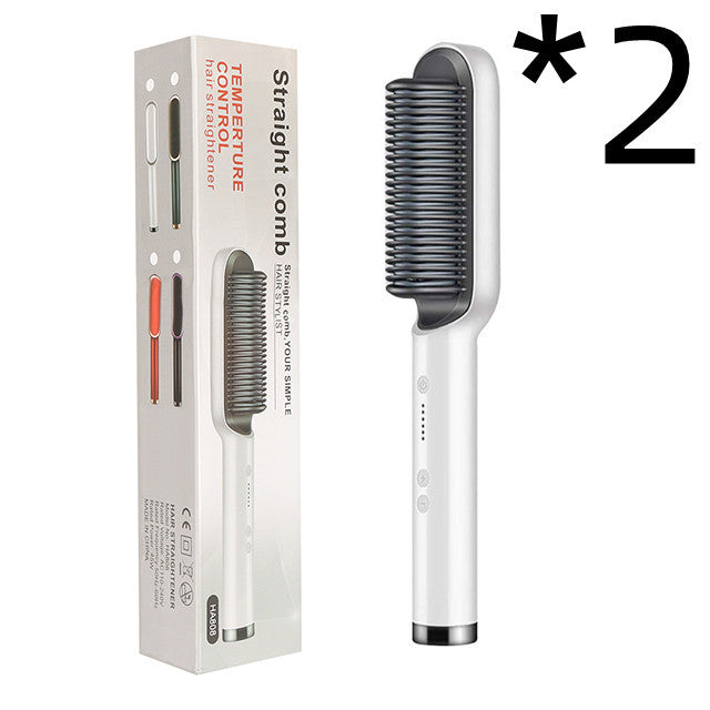 reduce hair pulling New 2 In 1 Hair - Dual-purpose Electric Hair Brush