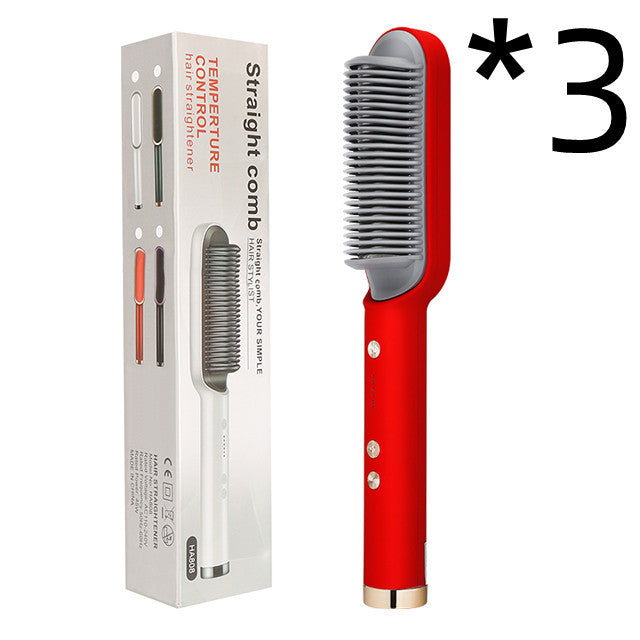 reduce hair pulling New 2 In 1 Hair - Dual-purpose Electric Hair Brush